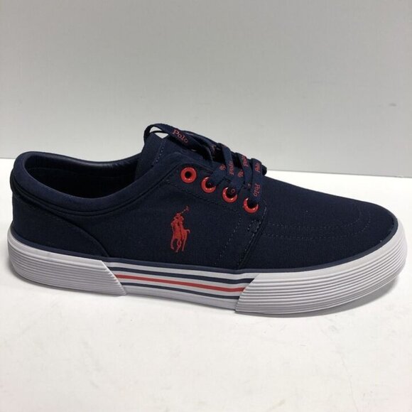 Polo Ralph Lauren Men’s Faxon, Low-Top Sneakers, Size 7.5D